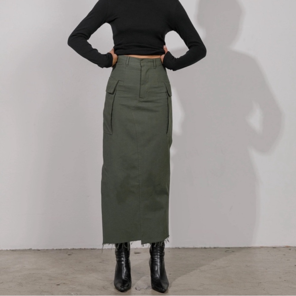 Cargo Skirt - Olive small